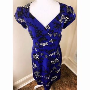 Metro Style Floral Dress